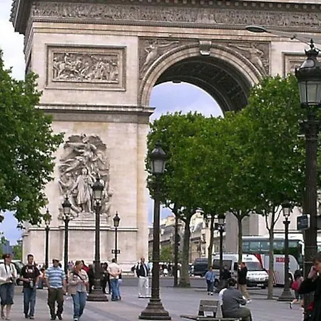 Apartament Elegant 4-room Near Arc De Triomphe And Palais Des Congres Paryż